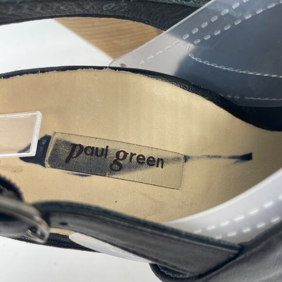 Paul Green Women's Raquel Slingback Heeled Sandals Black Size UK 5 US 7.5 - Picture 8 of 12